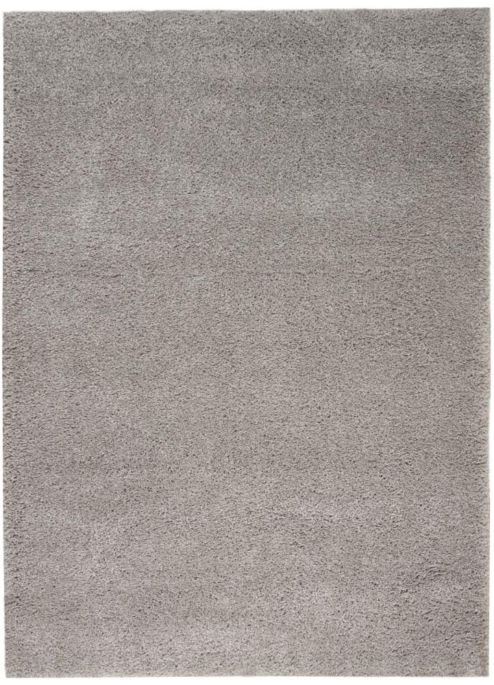 Nourison - Malibu Shag MSG01 Silver Grey 53in x 73in Area Rug - MSG01-99446397454_CLOSEOUT veiw 1