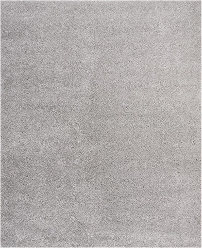 Nourison - Malibu Shag MSG01 Silver Grey 710in x 910in Large Rug - MSG01-99446397553_CLOSEOUT veiw 1