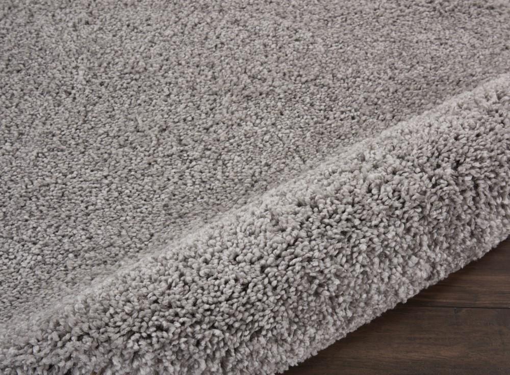 Nourison - Malibu Shag MSG01 Silver Grey 710in x 910in Large Rug - MSG01-99446397553_CLOSEOUT veiw 2