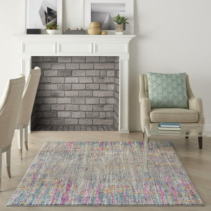 Nourison - Passion 39in x 59in Ivory Multicolor Area Rug - PSN09-99446779694 veiw 2