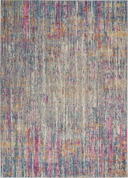 Nourison - Passion 53in x 73in Ivory Multicolor Area Rug - PSN09-99446779700 veiw 1