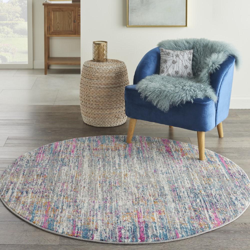 Nourison - Passion 53in x Round Area Rug - PSN09-99446781659 veiw 2