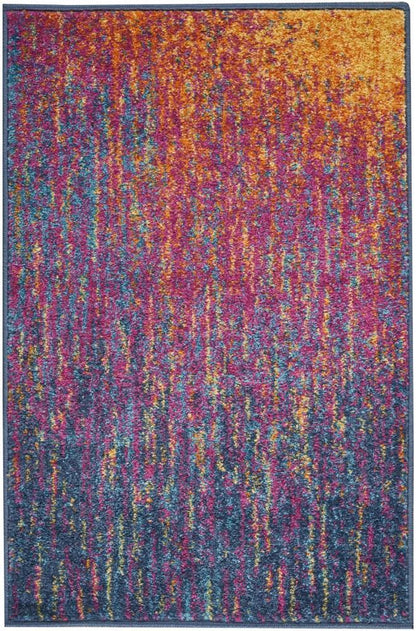 Nourison - Passion 22in x 34in Multicolor Colorful Area Rug - PSN09-99446388391 veiw 1