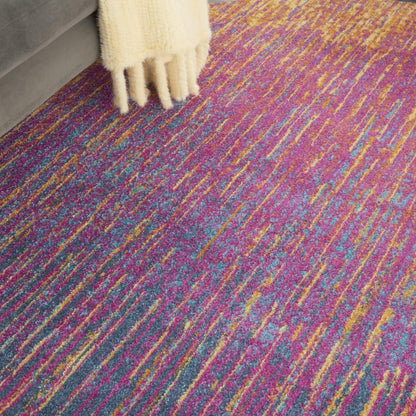 Nourison - Passion PSN09 Multicolor 8 x Round Colorful Area Rug - PSN09-99446002952 veiw 3