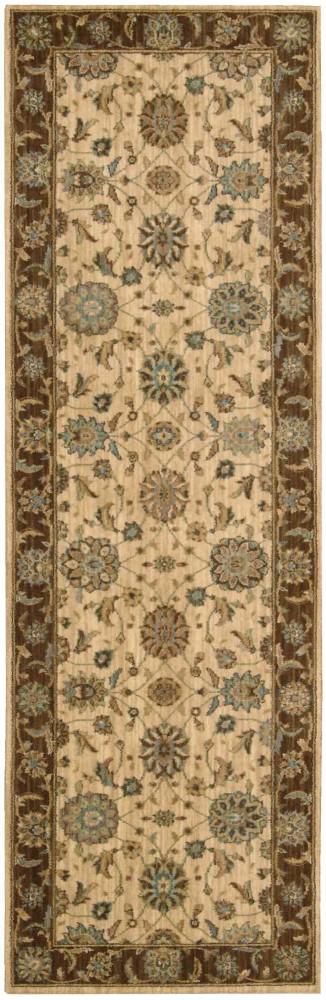 Nourison - Living Treasures LI05 Beige 26in x 8 Hallway Rug - LI05-99446668844_CLOSEOUT veiw 1