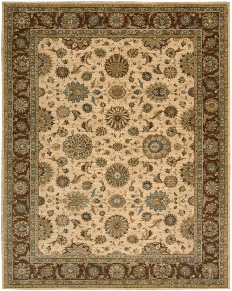 Nourison - Living Treasures LI05 Beige 76in x 96in Rug - LI05-99446675866_CLOSEOUT veiw 1