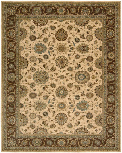Nourison - Living Treasures LI05 Beige 76in x 96in Rug - LI05-99446675866_CLOSEOUT veiw 1