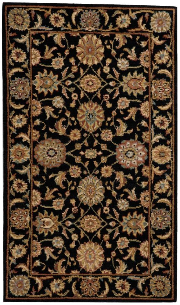 Nourison - Living Treasures LI05 Black 26in x 43in Area Rug - LI05-99446667670_CLOSEOUT veiw 1