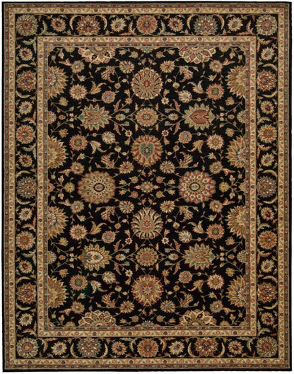 Nourison - Living Treasures LI05 Black 99in x 139in Rug - LI05-99446678027_CLOSEOUT veiw 1