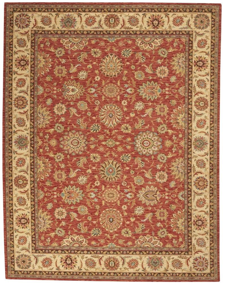 Nourison - Living Treasures LI05 Brown 76in x 96in Rug - LI05-99446675958_CLOSEOUT veiw 1