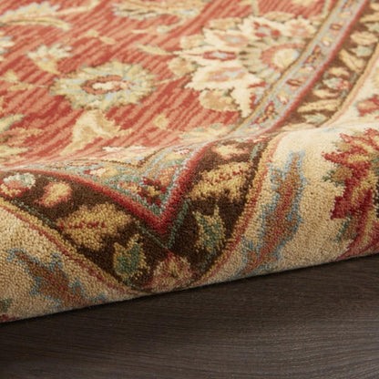 Nourison - Living Treasures LI05 Brown 76in x 96in Rug - LI05-99446675958_CLOSEOUT veiw 2