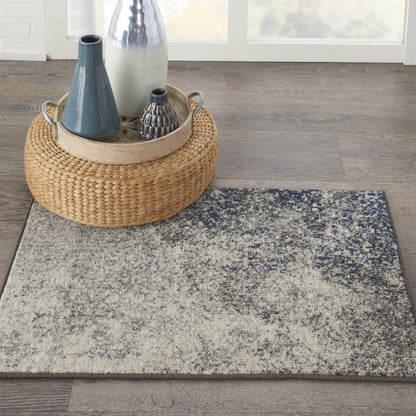 Nourison - Passion 110in x 210in Charcoal and Ivory Area Rug - PSN10-99446734341 veiw 2