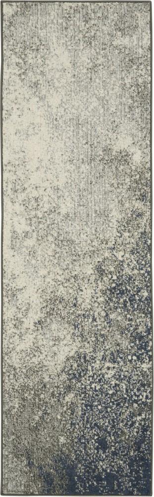 Nourison - Passion 110in x 6 Charcoal and Ivory Area Rug - PSN10-99446734365 veiw 1