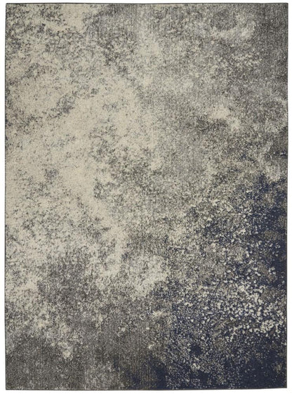 Nourison - Passion 39in x 59in Charcoal and Ivory Area Rug - PSN10-99446734426 veiw 1