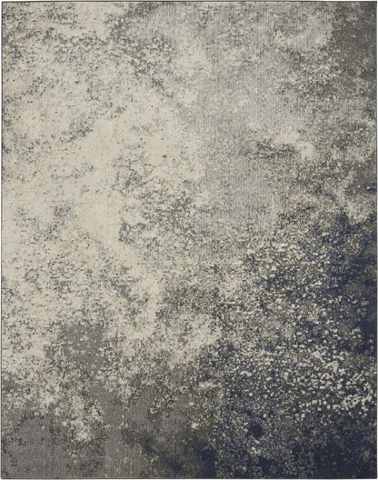 Nourison - Passion 8 x 10 Charcoal and Ivory Area Rug - PSN10-99446734440 veiw 1