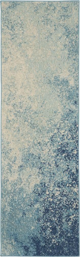 Nourison - Passion 110in x 6 Navy Light Blue Area Rug - PSN10-99446734532 veiw 1