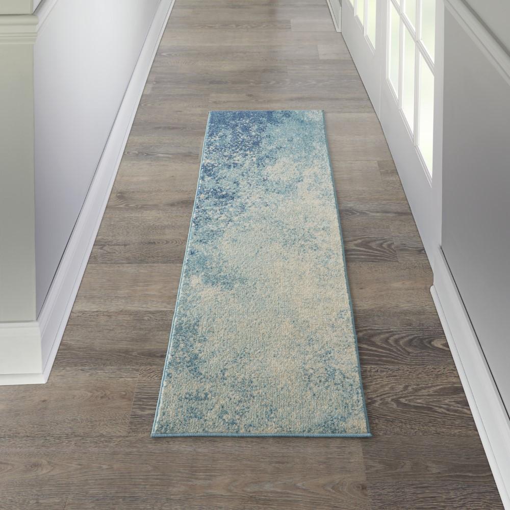 Nourison - Passion 110in x 6 Navy Light Blue Area Rug - PSN10-99446734532 veiw 2