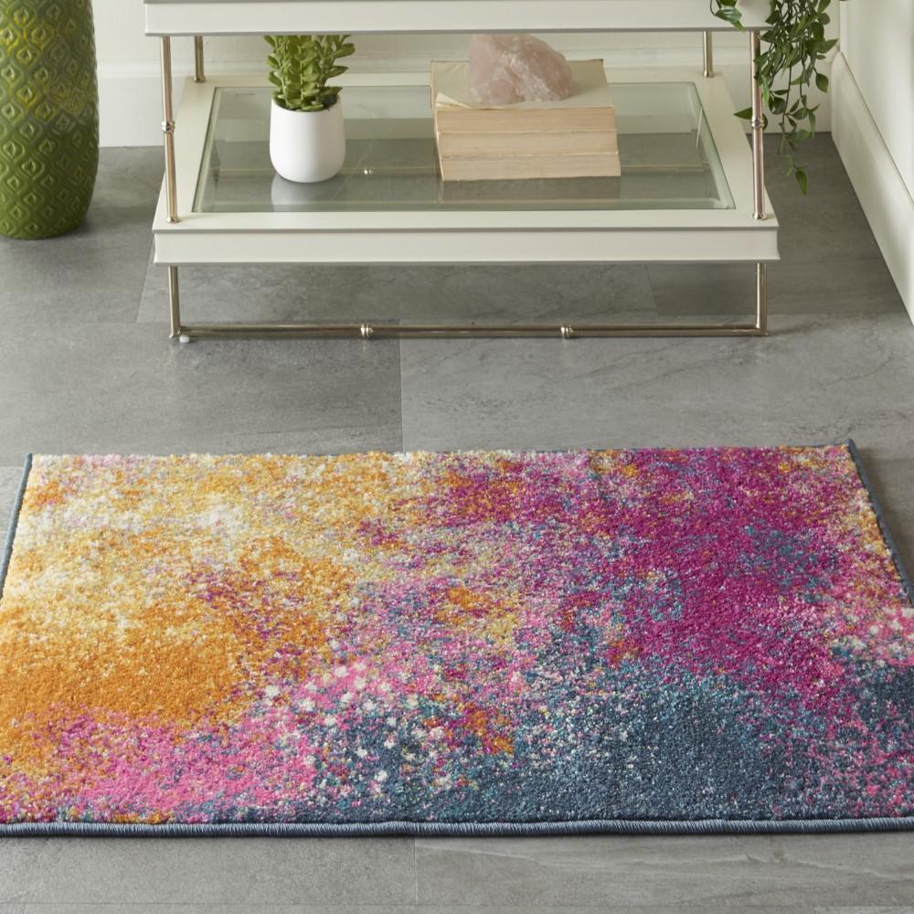 Nourison - Passion 22in x 34in Multicolor Small Colorful Area Rug - PSN10-99446388476 veiw 2