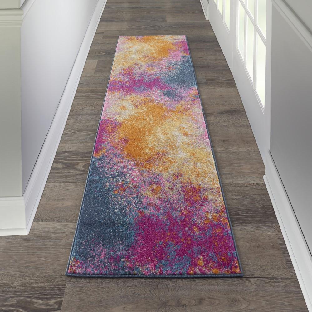 Nourison - Passion PSN10 Multicolor 22in x 76in Hallway Rug - PSN10-99446388506 veiw 2