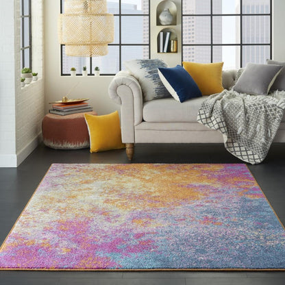 Nourison - Passion PSN10 Multicolor 53in x 73in Colorful Area Rug - PSN10-99446388520 veiw 2