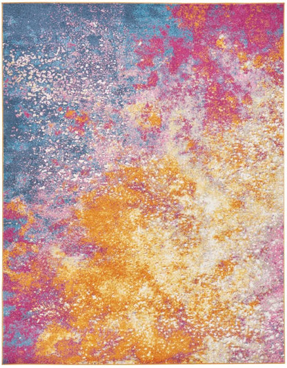 Nourison - Passion PSN10 Multicolor 67in x 96in Large Rug - PSN10-99446388537 veiw 1
