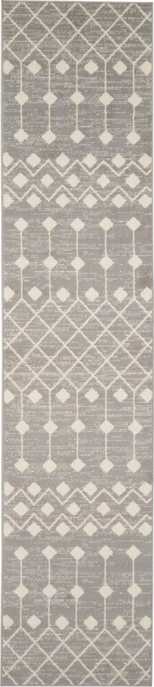 Nourison - Grafix 23in x 10 Bone Area Rug - GRF37-99446113702 veiw 1