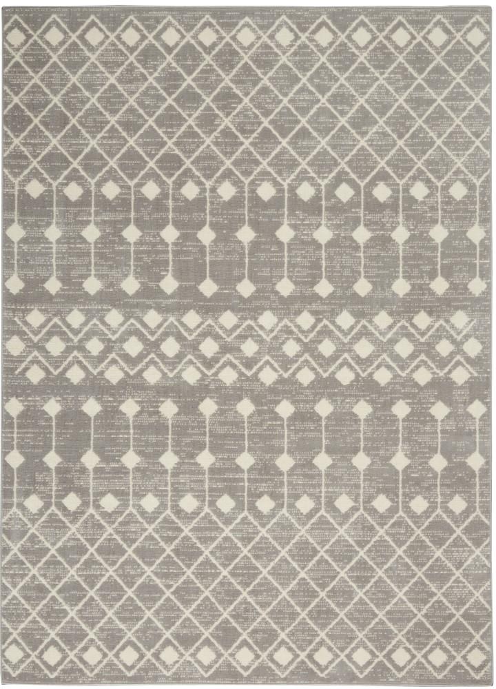 Nourison - Grafix 39in x 59in Bone Area Rug - GRF37-99446753038 veiw 1