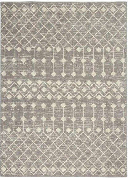 Nourison - Grafix 6x9 Bone Area Rug - GRF37-99446753052 veiw 1
