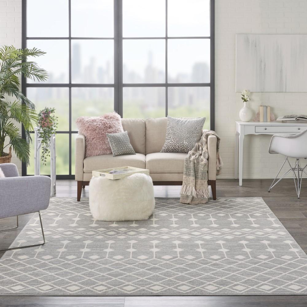 Nourison - Grafix 710in x 910in Bone Area Rug - GRF37-99446753410 veiw 2