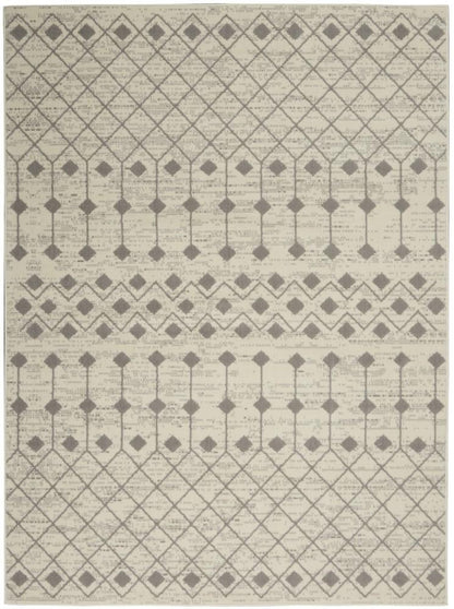 Nourison - Grafix 53in x 73in Ivory Area Rug - GRF37-99446753083 veiw 1