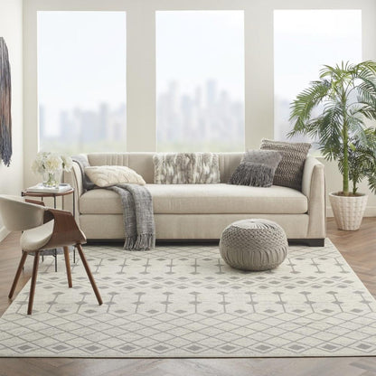 Nourison - Grafix 710in x 910in Ivory Area Rug - GRF37-99446753113 veiw 2