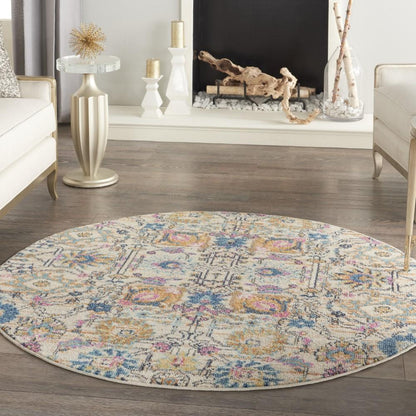 Nourison - Passion 53in x Round Area Rug - PSN01-99446809209 veiw 2