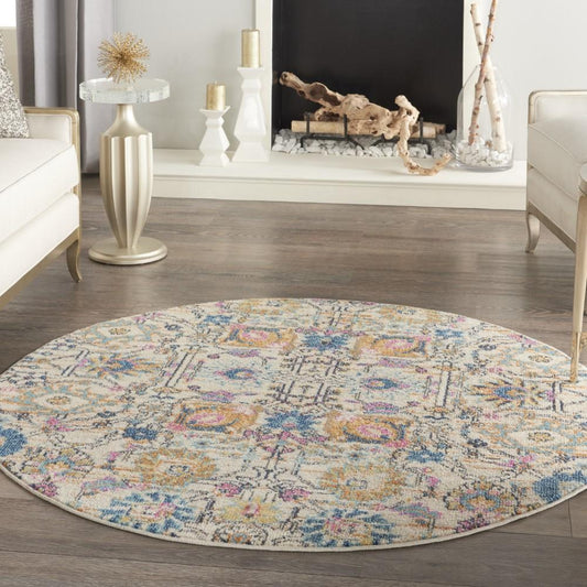 Nourison - Passion 53in x Round Area Rug - PSN01-99446809209 veiw 2