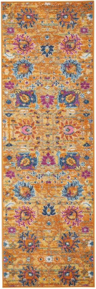 Nourison - Passion PSN01 Orange 110in x 6 Hallway Rug - PSN01-99446387745 veiw 1
