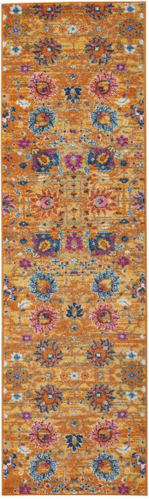 Nourison - Passion PSN01 Orange 22in x 76in Hallway Rug - PSN01-99446387790 veiw 1