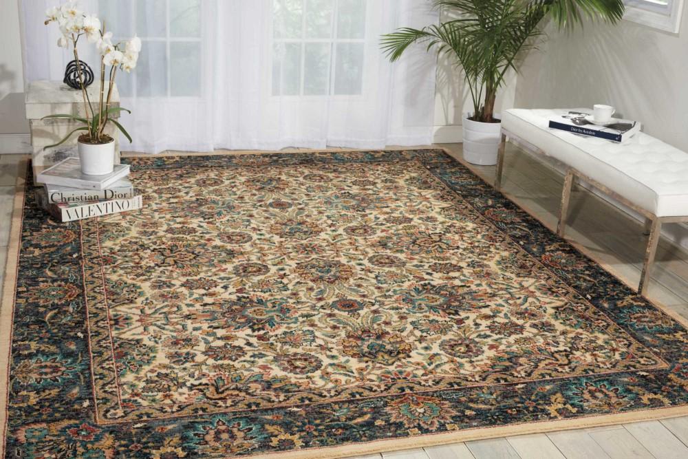 Nourison - 2020 NR201 White Multicolor 12x15 Area Rug - NR201-99446364203_CLOSEOUT veiw 2