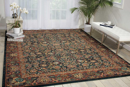 Nourison - 2020 NR201 Navy 12x15 Area Rug - NR201-99446364173_CLOSEOUT veiw 2