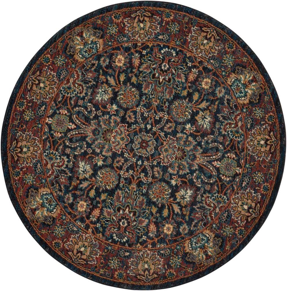 Nourison - 2020 NR201 Navy 75in x Round Area Rug - NR201-99446363411 - CLOSEOUT veiw 1