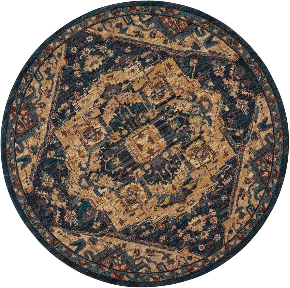 Nourison - 2020 NR206 75in x Round Area Rug - NR206-99446363558_CLOSEOUT veiw 1