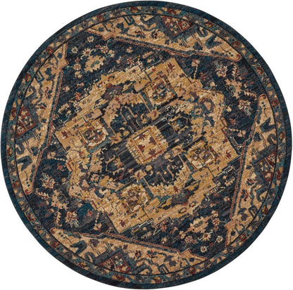 Nourison - 2020 NR206 75in x Round Area Rug - NR206-99446363558_CLOSEOUT veiw 1