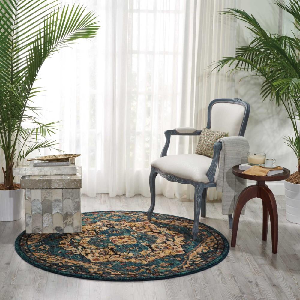 Nourison - 2020 NR206 75in x Round Area Rug - NR206-99446363572_CLOSEOUT veiw 2
