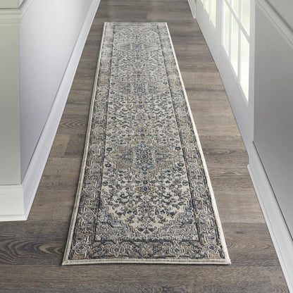 Nourison - Quarry 22in x 10 Persian Area Rug - QUA05-99446746832 veiw 2
