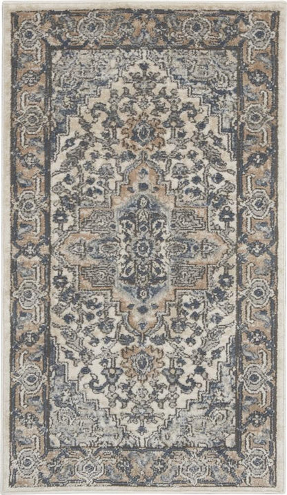 Nourison - Quarry 22in x 39in Persian Area Rug - QUA05-99446746818 veiw 1