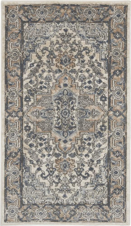 Nourison - Quarry 22in x 39in Persian Area Rug - QUA05-99446746818 veiw 1