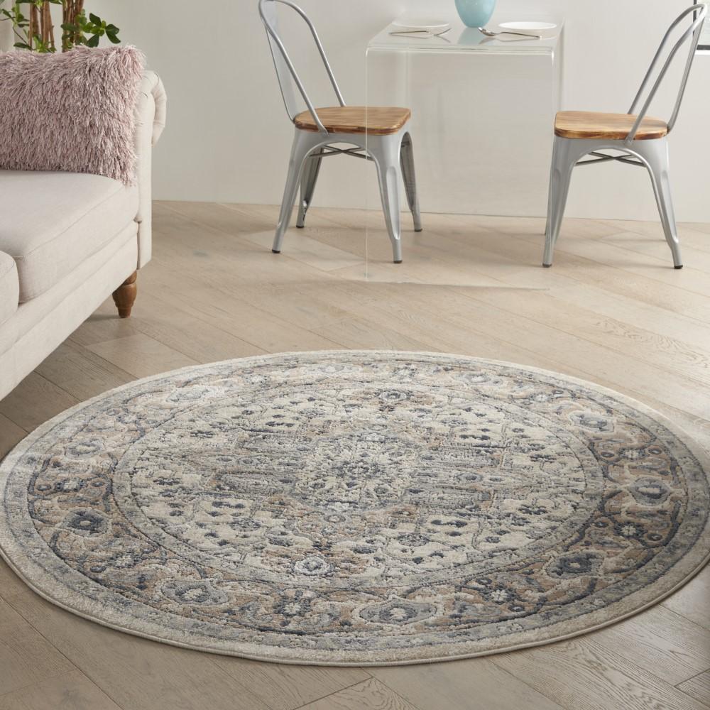 Nourison - Quarry 4 x Round Area Rug - QUA05-99446308368 veiw 2