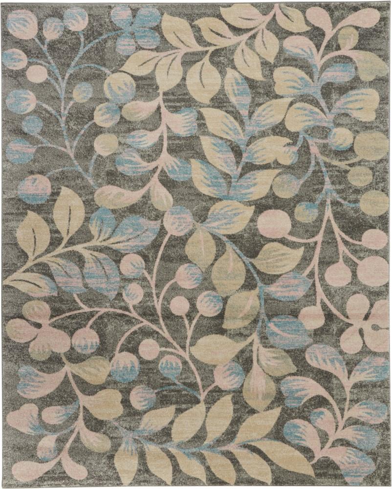 Nourison - Tranquil TRA03 Beige and Bone 810in x 1110in Oversized Rug - TRA03-99446484147 veiw 1