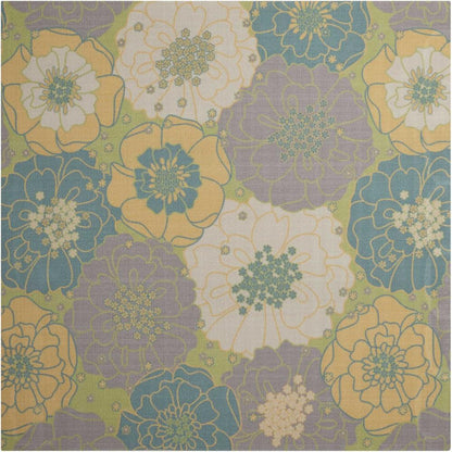 Nourison - Home & Garden RS021 Green 86in x Square Rug - RS021-99446354426_CLOSEOUT veiw 1