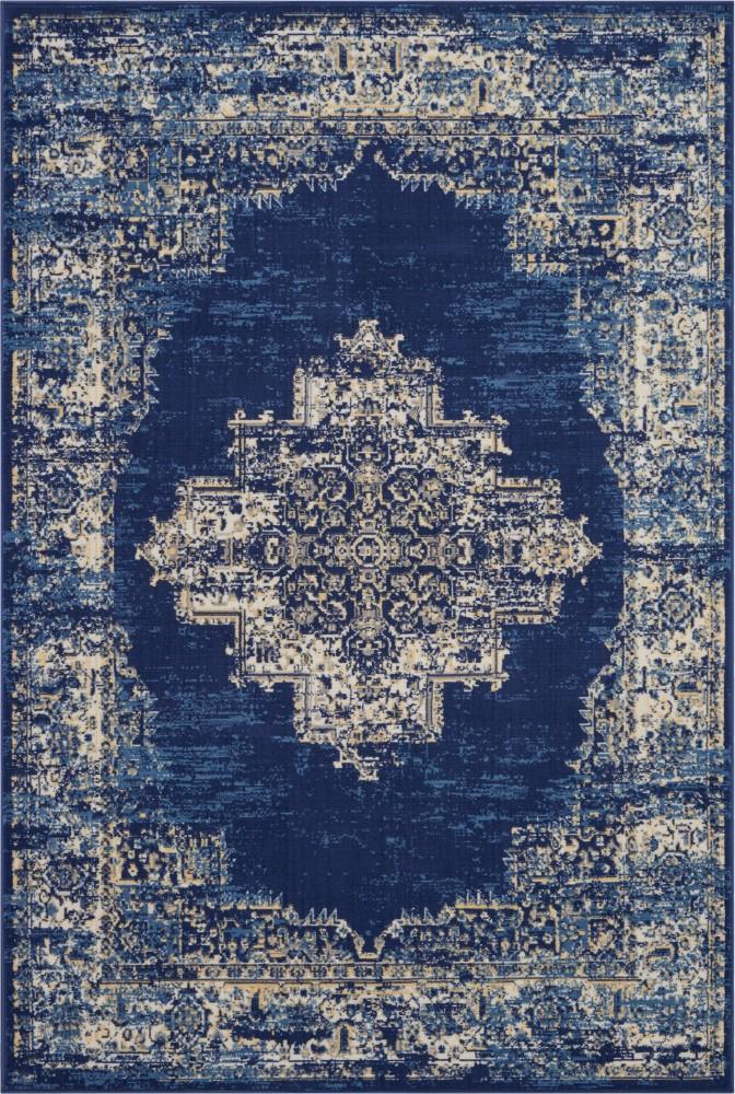 Nourison - Grafix GRF14 Blue 6x9 Area Rug - GRF14-99446458995 veiw 1