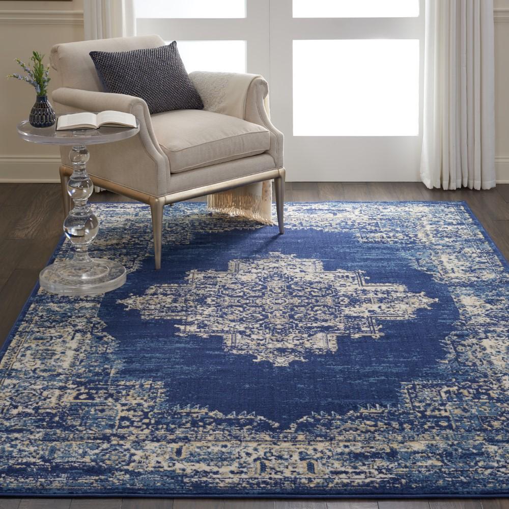Nourison - Grafix GRF14 Blue 6x9 Area Rug - GRF14-99446458995 veiw 2