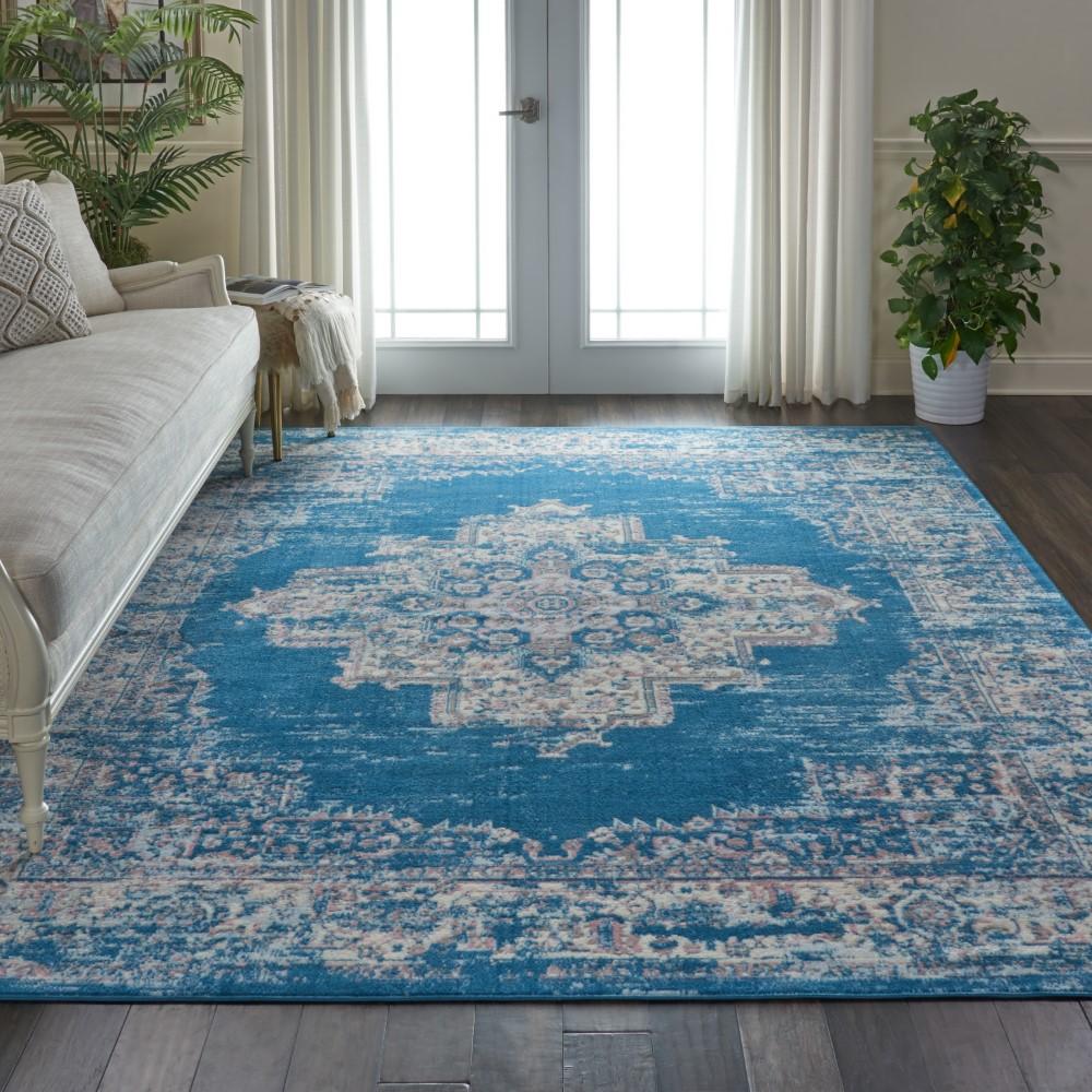Nourison - Grafix GRF14 Blue 710in x 910in Large Rug - GRF14-99446481603 veiw 2